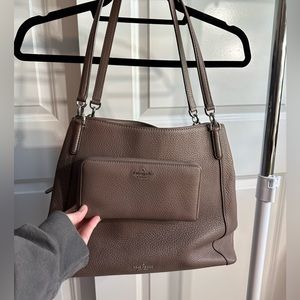 Kate Spade Pebbled Leather Purse & Wallet Set